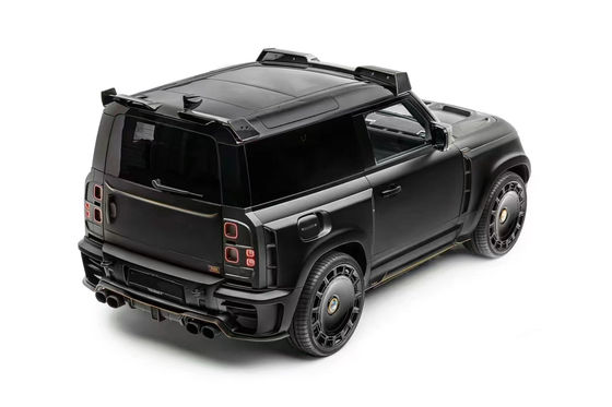 Untuk Land Rover Defender Carbon Fiber Body Kit Defender Upgrades MSY-style Front Lip Diffuser Spoiler Carbon Fiber Widebody Kit