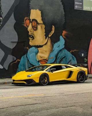 Untuk Lamborghini Aventador LP700 Carbon Fiber Body Kit Aventador Diupgrade 740SV Bagian depan dan belakang Bumper Spoilers