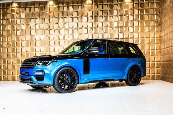 Black Range Rover Bodykits 240mm Karbon Fiber Widebody Kit 2019-