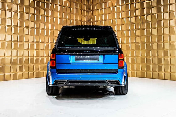 Black Range Rover Bodykits 240mm Karbon Fiber Widebody Kit 2019-