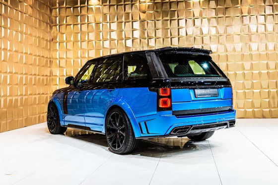 Black Range Rover Bodykits 240mm Karbon Fiber Widebody Kit 2019-