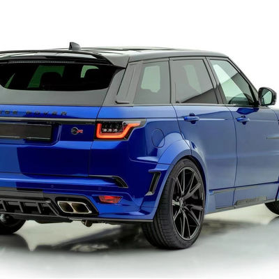Perbaikan pengganti Land Rover Body Kit 2017 - 2019 Spoiler Hood Resin Fiber Front Lip
