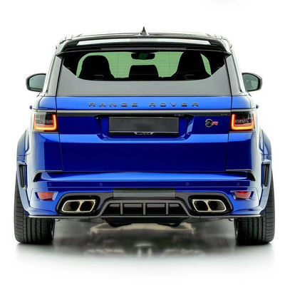Perbaikan pengganti Land Rover Body Kit 2017 - 2019 Spoiler Hood Resin Fiber Front Lip