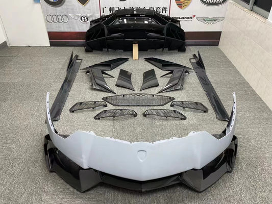 Untuk Lamborghini LP700 Carbon Fiber Body Kit LP700 Upgrades MSY Style Dry Carbon Fiber Bagian Depan dan Belakang Bumper Spoiler