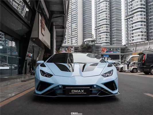 Produk Baru Kit Karoseri Serat Karbon untuk Lamborghini Huracan EVO Huracan EVO Serat Karbon Bagian Depan Sekop Diffuser Spoiler