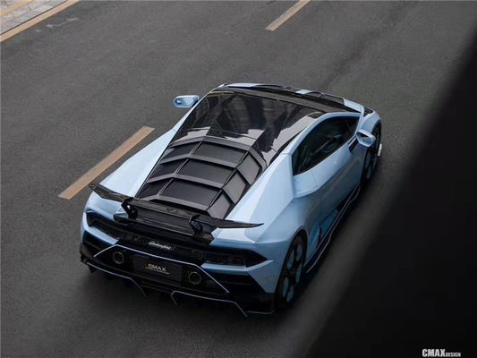 Produk Baru Kit Karoseri Serat Karbon untuk Lamborghini Huracan EVO Huracan EVO Serat Karbon Bagian Depan Sekop Diffuser Spoiler