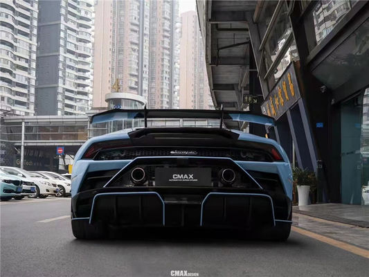 Produk Baru Kit Karoseri Serat Karbon untuk Lamborghini Huracan EVO Huracan EVO Serat Karbon Bagian Depan Sekop Diffuser Spoiler
