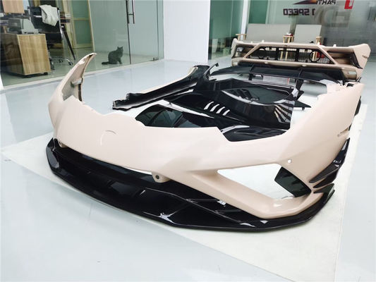 Produk baru untuk Lamborghini Huracan LP580 LP610 Body Kit Huracan LP580 LP610 Upgrade EVO Front dan bumper belakang