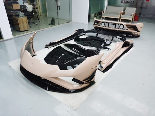 Produk baru untuk Lamborghini Huracan LP580 LP610 Body Kit Huracan LP580 LP610 Upgrade EVO Front dan bumper belakang