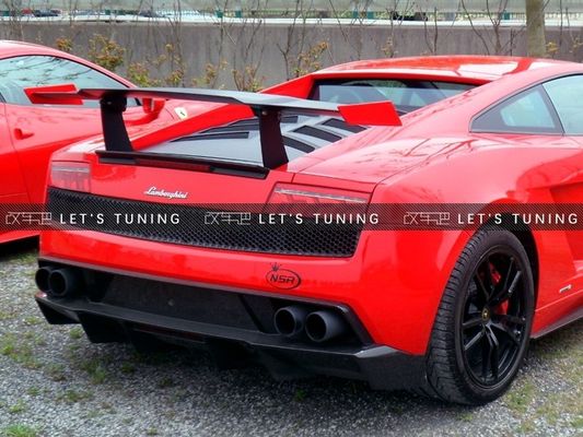 Untuk Lamborghini Gallardo LP550 560 570 Spoiler Serat Karbon Gallardo LP550 560 570 Upgraded SUPER TROFEO Style Spoiler