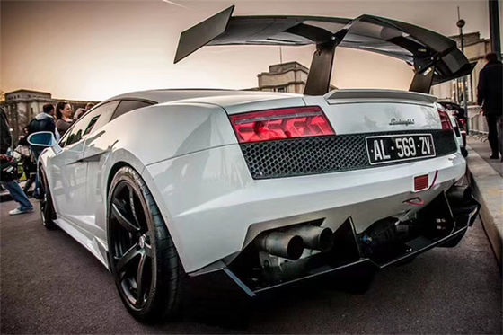 Untuk Lamborghini Gallardo LP550 560 570 Spoiler Serat Karbon Gallardo LP550 560 570 Upgraded SUPER TROFEO Style Spoiler
