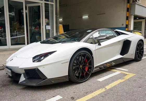Untuk Lamborghini LP700 LP750 Serat Karbon Body Kit LP700 750 Upgraded Novi Front Shovel Side Skirt Body Kit