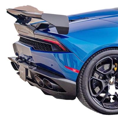 Untuk Lamborghini LP580 LP610 Carbon Fiber Body Kit LP580 LP610 Upgraded VORS Style Carbon Fiber Spoiler Wing