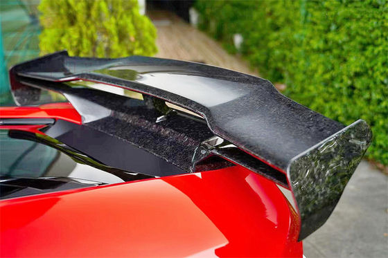 Untuk Lamborghini LP580 LP610 Carbon Fiber Body Kit LP580 LP610 Upgraded VORS Style Carbon Fiber Spoiler Wing