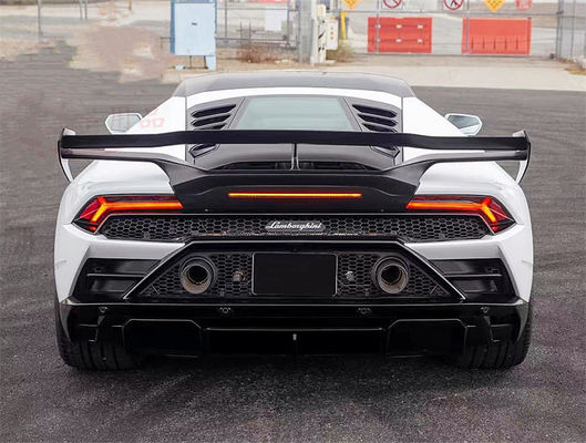 Untuk Lamborghini LP580 LP610 Carbon Fiber Body Kit LP580 LP610 Upgraded VORS Style Carbon Fiber Spoiler Wing