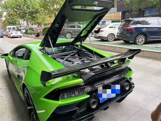 Untuk Lamborghini LP580 LP610 Carbon Fiber Body Kit LP580 LP610 Upgraded VORS Style Carbon Fiber Spoiler Wing