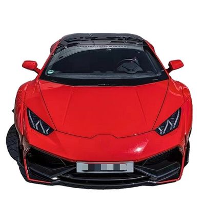 Untuk Lamborghini LP580 LP610 Carbon Fiber Widebody Kit LP580 LP610 Upgraded PD-style Front dan Rear Bumper Spoiler Widebody