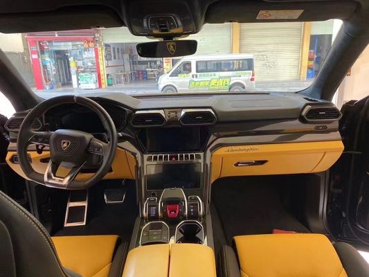 Bagian Otomotif Interior Serat Karbon untuk Lamborghini Urus Urus Serat Karbon Permukaan Kontrol AC Pusat