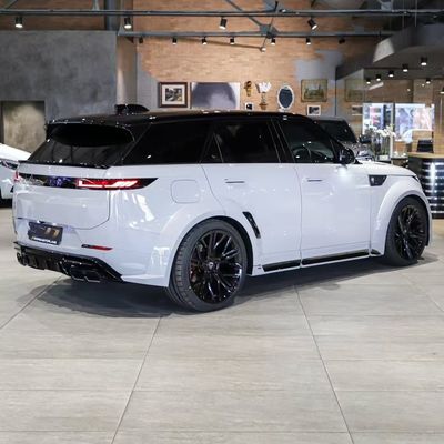 Karbon Fiber Range Rover Sport Body Kit LM Style Bagian Depan Lip Car Wheel Arch