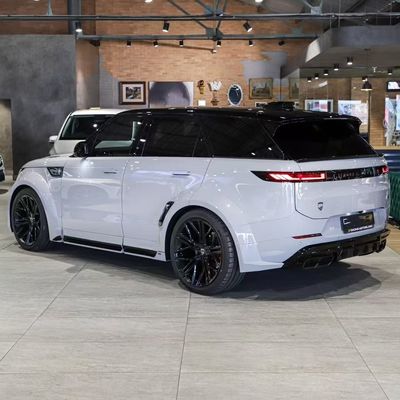 Karbon Fiber Range Rover Sport Body Kit LM Style Bagian Depan Lip Car Wheel Arch