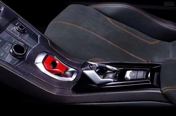 Untuk Lamborghini LP580 LP610 Interior Serat Karbon LP580 LP610 Panel Pusat Serat Karbon Gaya OEM