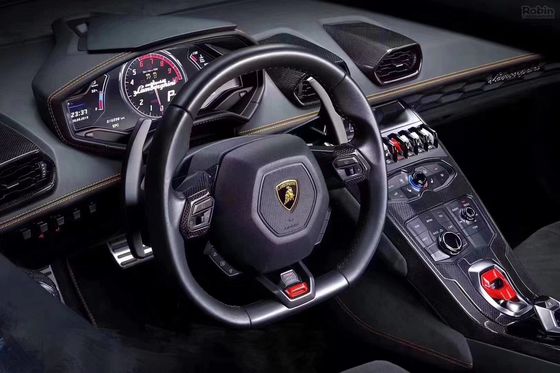 Untuk Lamborghini LP580 LP610 Interior Serat Karbon LP580 LP610 Panel Pusat Serat Karbon Gaya OEM