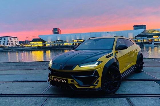 Bagian Otomotif untuk Lamborghini Urus Body Kit URUS Upgrade Keyvany-gaya Bagian Depan dan Belakang Bumper Widebody Kit
