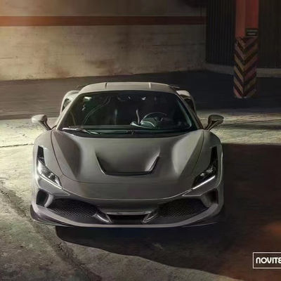 Novit Style Carbon Fiber Body Kit untuk Ferrari F8 Carbon Fiber Body Kit Bagian Depan Sekop Bagian Belakang Diffuser Spoiler