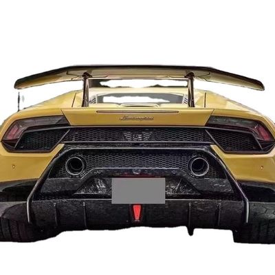 Auto Parts Carbon Fiber Spoiler untuk Lamborghini HURACAN LP610 580 EVO Upgrade Performante Style Carbon Fiber Tail Spoiler