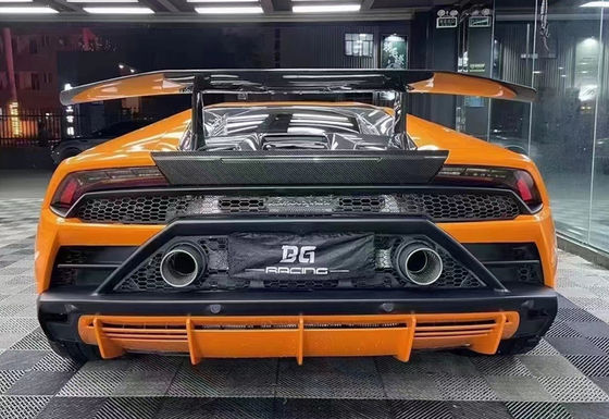 Auto Parts Carbon Fiber Spoiler untuk Lamborghini HURACAN LP610 580 EVO Upgrade Performante Style Carbon Fiber Tail Spoiler