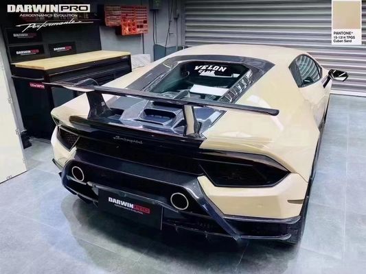 Auto Parts Carbon Fiber Spoiler untuk Lamborghini HURACAN LP610 580 EVO Upgrade Performante Style Carbon Fiber Tail Spoiler