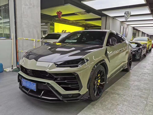 Bagian Otomotif untuk Lamborghini Urus Body Kit Urus Upgrades TopCAR-gaya Karbon Fiber Bagian Depan Sekop Diffuser Spoiler Hood Body Kit