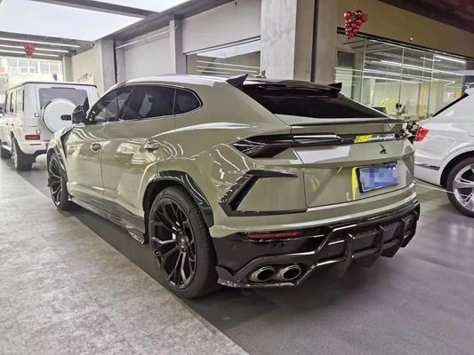 Bagian Otomotif untuk Lamborghini Urus Body Kit Urus Upgrades TopCAR-gaya Karbon Fiber Bagian Depan Sekop Diffuser Spoiler Hood Body Kit