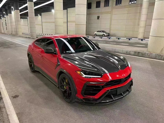 Bagian Otomotif untuk Lamborghini Urus Body Kit Urus Upgrades TopCAR-gaya Karbon Fiber Bagian Depan Sekop Diffuser Spoiler Hood Body Kit