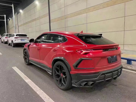 Bagian Otomotif untuk Lamborghini Urus Body Kit Urus Upgrades TopCAR-gaya Karbon Fiber Bagian Depan Sekop Diffuser Spoiler Hood Body Kit
