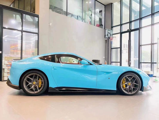 High Quality Carbon Fiber F12 Carbon Fiber Body Kit untuk Ferrari F12 Upgrade DMC Style Bagian Depan Sekop Belakang Diffuser Spoiler