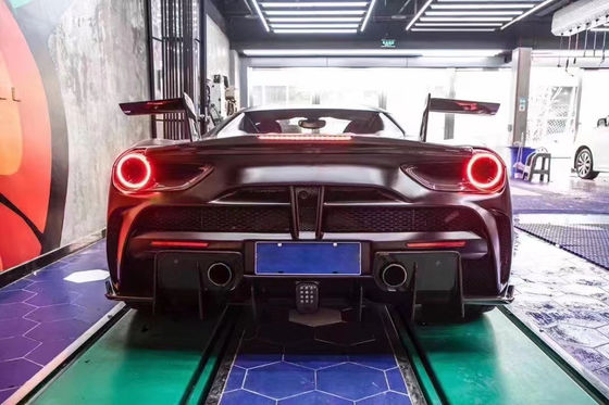 Auto Parts ForFerrari 488 Body Kit 488 Upgraded MSY Style Bagian depan dan belakang Bumper Spoiler Carbon Fiber Body Kit