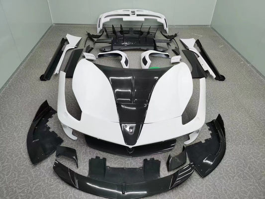 Auto Parts ForFerrari 488 Body Kit 488 Upgraded MSY Style Bagian depan dan belakang Bumper Spoiler Carbon Fiber Body Kit