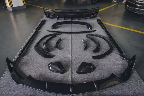 Auto Parts Carbon Fiber Body Kit untuk Lamborghini URUS URUS Mengupgrade MSY Front Shovel Diffuser Spoiler Wide-body Kit