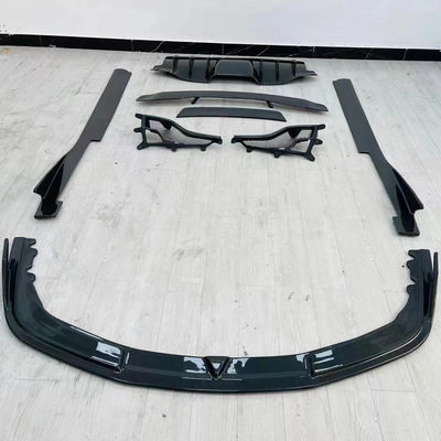 Untuk Ferrari 458 Carbon Fiber Body Kit 458 Carbon Fiber Front Lip Diffuser Spoiler Sisi Rok Body Kit