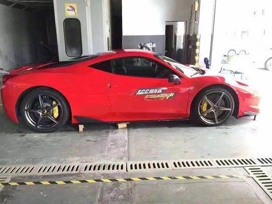 Untuk Ferrari 458 Carbon Fiber Body Kit 458 Carbon Fiber Front Lip Diffuser Spoiler Sisi Rok Body Kit