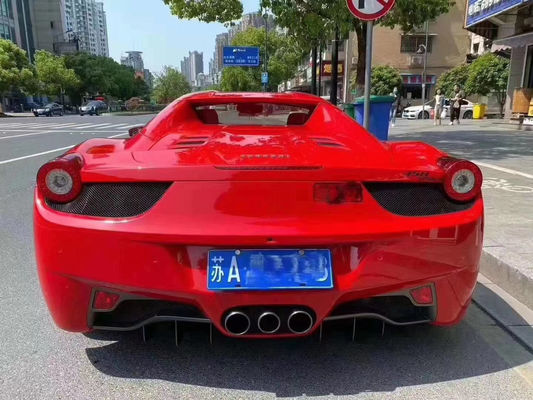 Untuk Ferrari 458 Carbon Fiber Body Kit 458 Carbon Fiber Front Lip Diffuser Spoiler Sisi Rok Body Kit