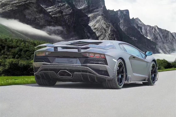 Carbon Fiber Body Kit untuk Lamborghini LP740S LP740S Upgrade Upgraded MSY Style Front Shovel Diffuser Spoiler Body Kit