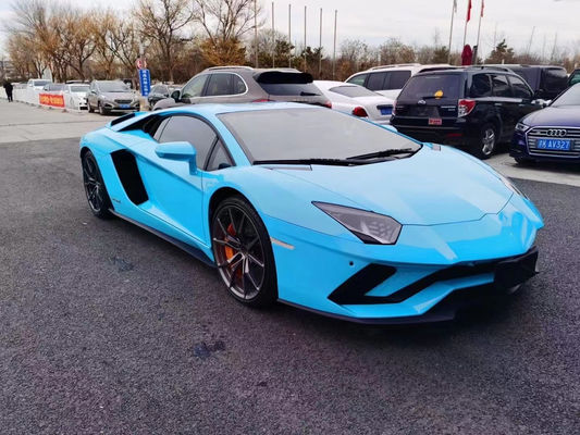 Untuk Lamborghini Aventador LP700 Carbon Fiber Body Kit LP740 Style Bagian depan dan belakang Bumper Spoiler