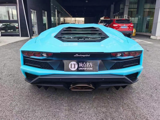 Untuk Lamborghini Aventador LP700 Carbon Fiber Body Kit LP740 Style Bagian depan dan belakang Bumper Spoiler