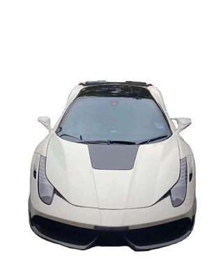 Auto Parts for Ferrari 458 Body Kit 458 Upgraded Misha Style Depan dan Belakang Bumper Side Skirt Hood Spoiler Body Kit