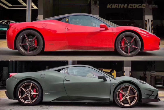 Auto Parts for Ferrari 458 Body Kit 458 Upgraded Misha Style Depan dan Belakang Bumper Side Skirt Hood Spoiler Body Kit
