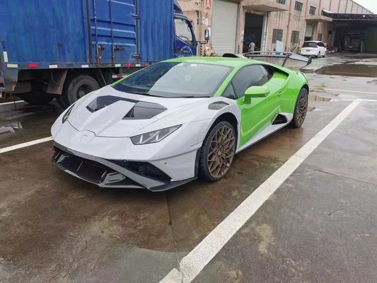 STP Karbon Fiber Body Kit untuk Lamborghini Huracan LP580 LP610 Karbon Fiber Depan dan Belakang Bumper Spoiler Hood