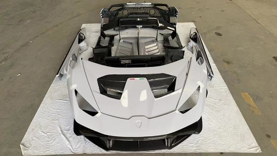 STP Karbon Fiber Body Kit untuk Lamborghini Huracan LP580 LP610 Karbon Fiber Depan dan Belakang Bumper Spoiler Hood