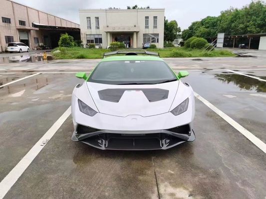 STP Karbon Fiber Body Kit untuk Lamborghini Huracan LP580 LP610 Karbon Fiber Depan dan Belakang Bumper Spoiler Hood